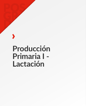 Producción Primaria I – Lactación