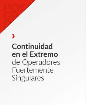 Continuidad en el Extremo de Operadores Fuertemente Singulares